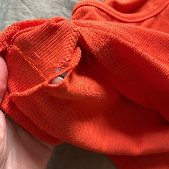 ✨ SPIRITUAL GANGSTER RIBBED TORI CROP TANK SZ L - Picture 3 of 5